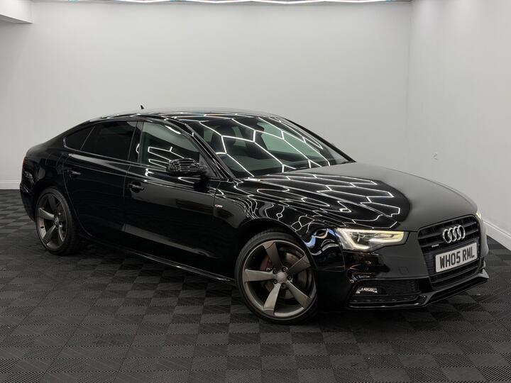 Audi A5 2.0 TFSI Black Edition Sportback S Tronic Quattro Euro 6 (s/s) 5dr