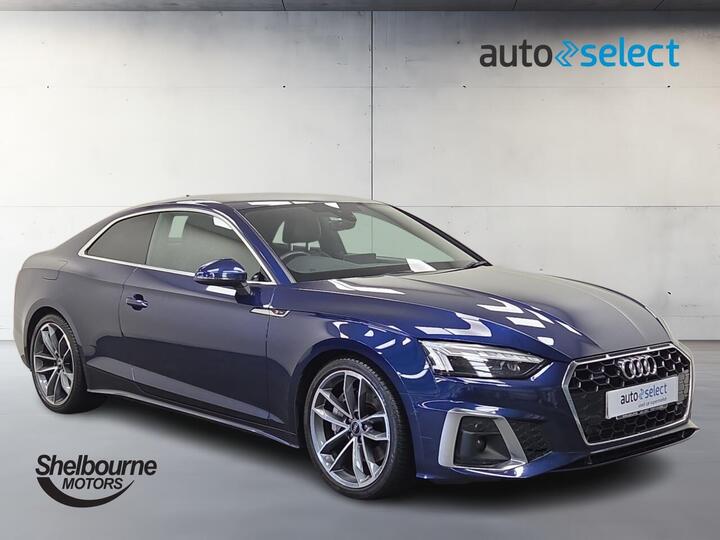 Audi A5 2.0 TFSI 45 S Line Coupe 2dr Petrol S Tronic Qu 2.0 TFSI 45 S Line S Tronic Quattro Euro 6 (s/s) 2dr