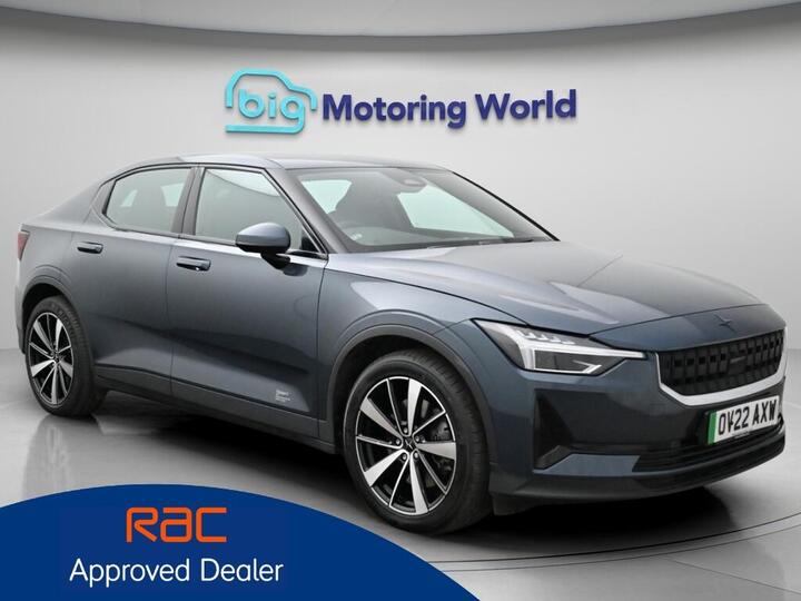 Polestar Polestar 2 Single Motor 64kWh Standard Range Fastback Auto FWD 5dr Polestar Polestar 2 Single Motor 64kWh Standard Range Fastback Auto FWD 5dr
