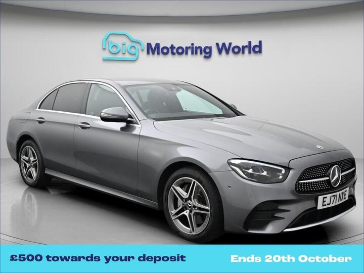 Mercedes-Benz E Class 2.0 E300e 13.5kWh AMG Line Edition G-Tronic+ Euro 6 (s/s) 4dr