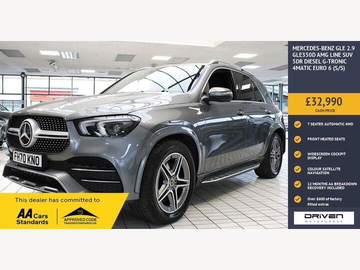 Mercedes-Benz GLE 2.9 GLE350d AMG Line G-Tronic 4MATIC Euro 6 (s/s) 5dr