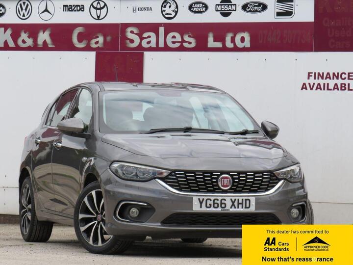 Fiat TIPO 1.4 T-Jet Lounge Euro 6 (s/s) 5dr