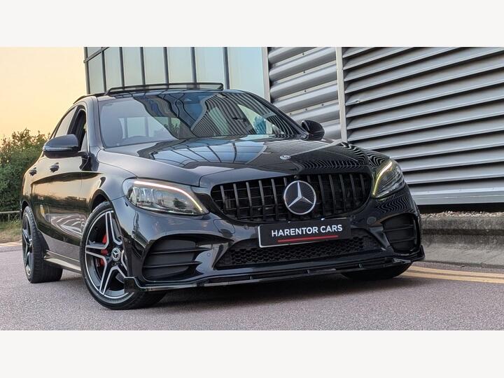 Mercedes-Benz C Class 2.0 C300d AMG Line (Premium Plus) G-Tronic+ Euro 6 (s/s) 4dr