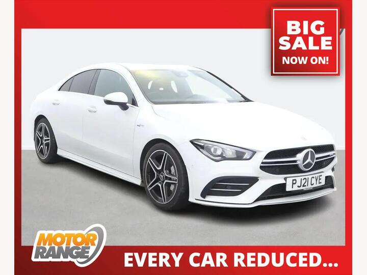 Mercedes-Benz CLA Class 2.0 CLA35 AMG Coupe 7G-DCT 4MATIC Euro 6 (s/s) 4dr