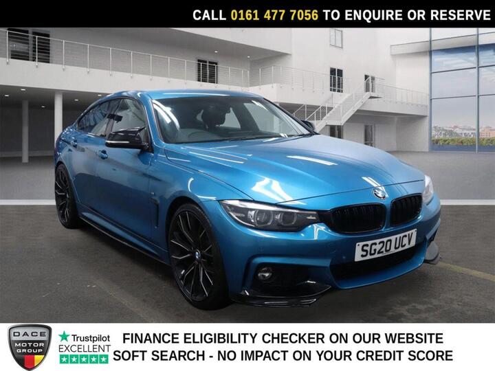 BMW 4 SERIES GRAN COUPE 2.0 420i GPF M Sport Euro 6 (s/s) 5dr BMW 4 SERIES GRAN COUPE 2.0 420i GPF M Sport Euro 6 (s/s) 5dr