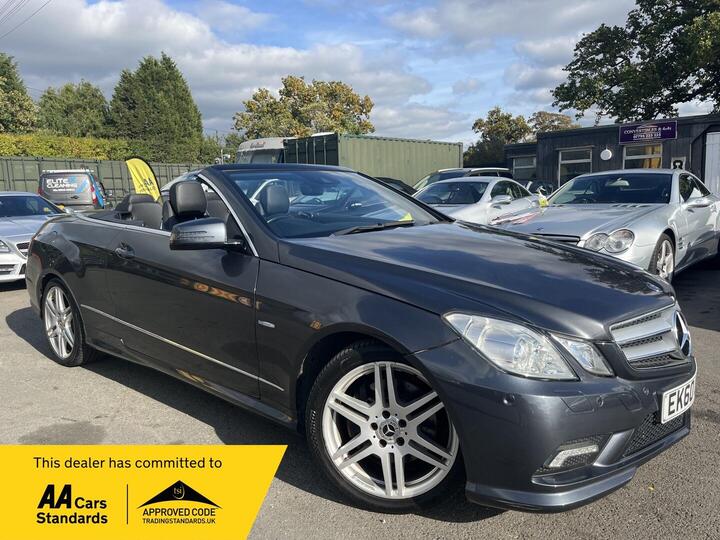 Mercedes-Benz E Class 3.0 E350 CDI V6 BlueEfficiency Sport Cabriolet G-Tronic Euro 5 2dr