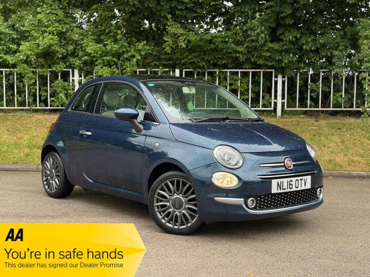 Fiat 500 1.2 Lounge Euro 6 (s/s) 3dr