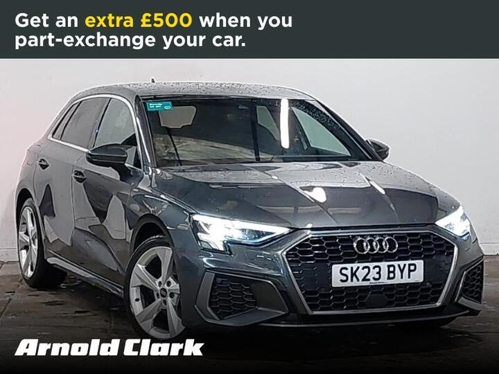 Audi A3 1.0 TFSI 30 S Line Sportback Euro 6 (s/s) 5dr