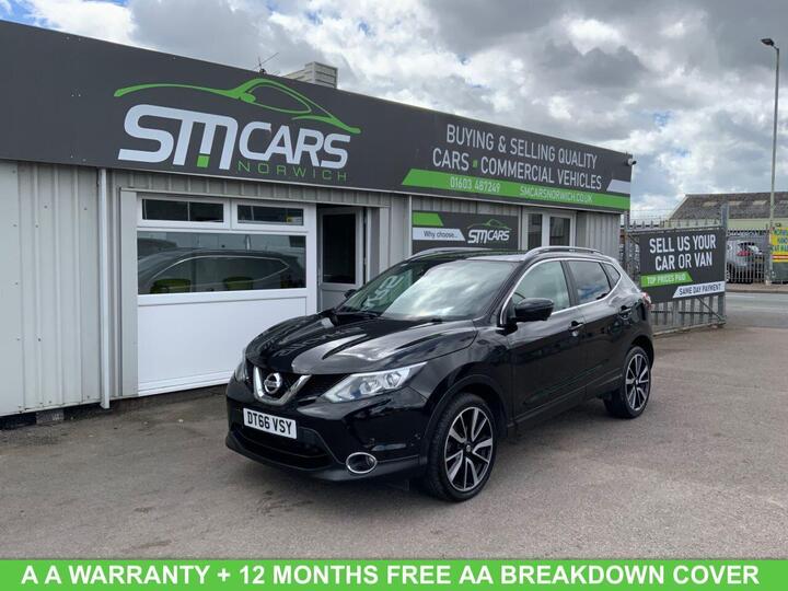 Nissan QASHQAI 1.6 DCi Tekna XTRON 2WD Euro 6 (s/s) 5dr