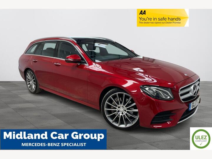 Mercedes-Benz E Class 2.0 E220d AMG Line (Premium) G-Tronic+ Euro 6 (s/s) 5dr