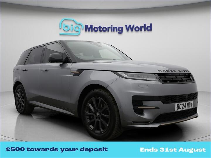 Land Rover Range Rover Sport 3.0 P460e 38.2kWh Dynamic SE Auto 4WD Euro 6 (s/s) 5dr