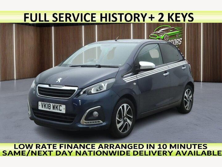 Peugeot 108 1.2 PureTech Collection Euro 6 5dr Peugeot 108 1.2 PureTech Collection Euro 6 5dr