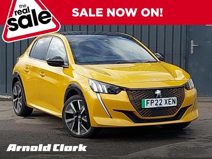 Peugeot E-208 50kWh GT Auto 5dr (7kW Charger)