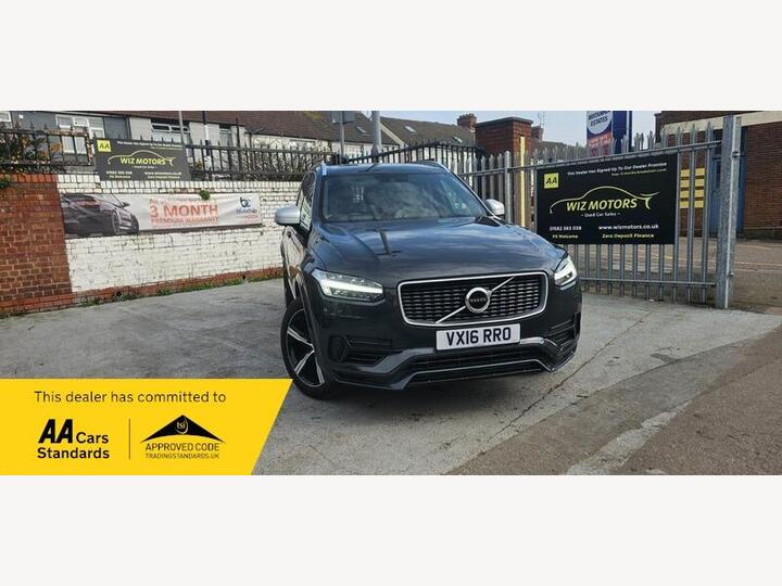 Volvo XC90 2.0h T8 Twin Engine 9.2kWh R-Design Geartronic 4WD Euro 6 (s/s) 5dr