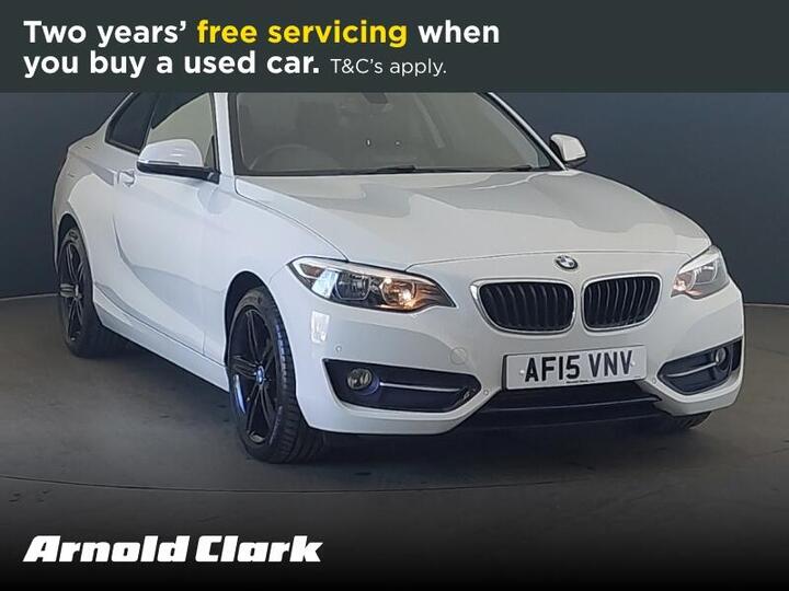 BMW 2 Series 2.0 220d Sport Euro 6 (s/s) 2dr