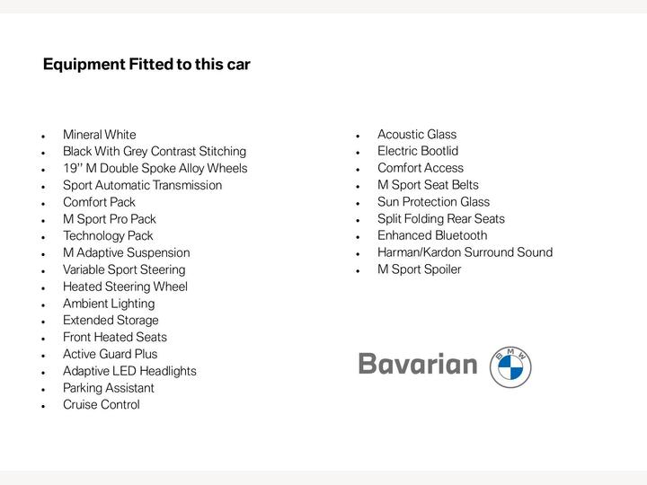 BMW 3 Series 2.0 320d M Sport Auto Euro 6 (s/s) 4dr