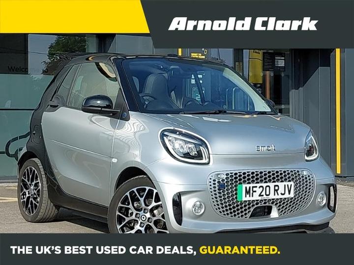 Smart Fortwo Cabrio 17.6kWh Prime Exclusive Cabriolet Auto 2dr (22kW Charger)