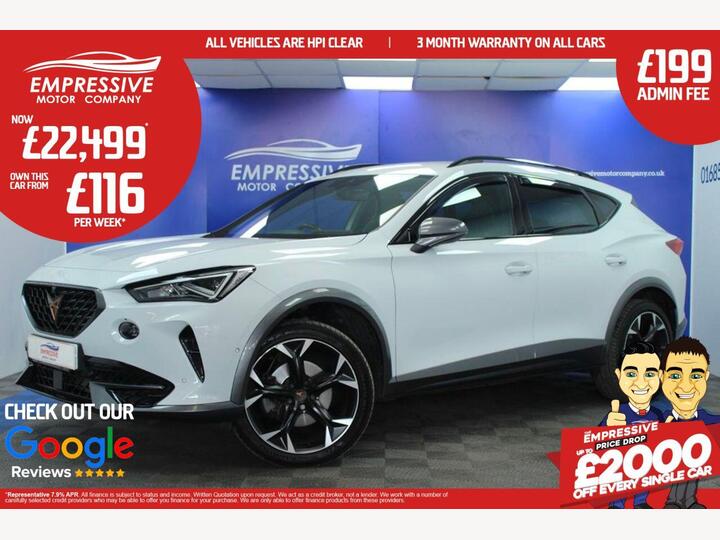 CUPRA FORMENTOR 1.5 TSI V2 DSG Euro 6 (s/s) 5dr