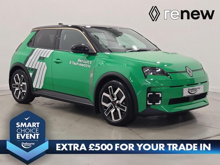 Renault 5 E-Tech Electric Comfort Range 52kWh Techno Auto Comfort Range 52kWh Techno Auto 5dr