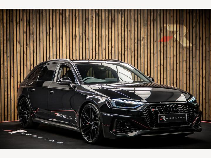 Audi RS4 Avant 2.9 TFSI V6 Carbon Black Tiptronic Quattro Euro 6 (s/s) 5dr Audi RS4 Avant 2.9 TFSI V6 Carbon Black Tiptronic Quattro Euro 6 (s/s) 5dr