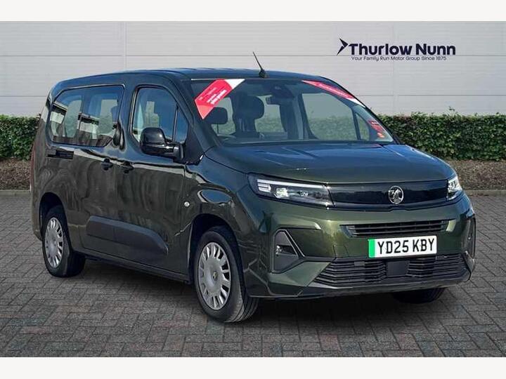 Vauxhall Combo Life Electric 52kWh Design XL MPV Auto 5dr (11kW Charger)