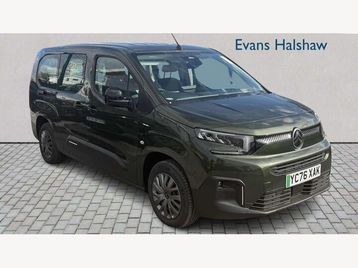 Citroen E-BERLINGO ELECTRIC ESTATE 100kW Plus XL 52kWh 5dr Auto [7 Seat]