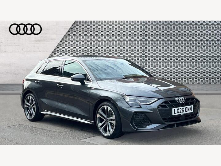 Audi A3 1.5 TFSI 30 S Line Sportback S Tronic Euro 6 (s/s) 5dr