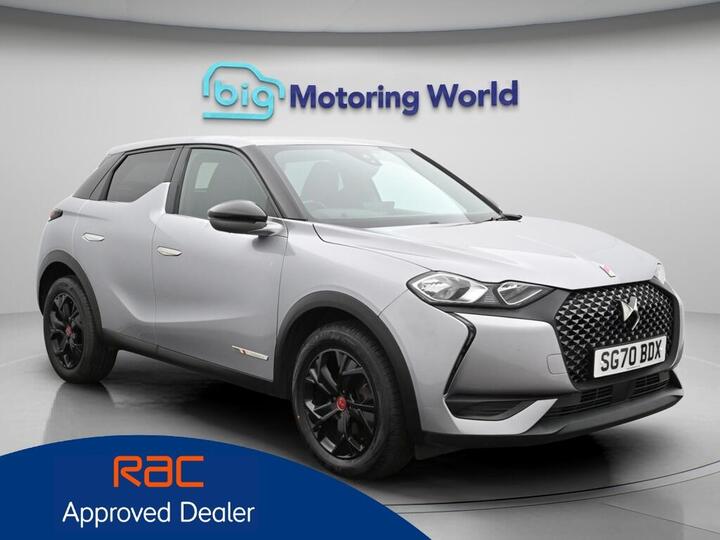 DS AUTOMOBILES DS 3 CROSSBACK 1.2 PureTech Performance Line Crossback Euro 6 (s/s) 5dr DS AUTOMOBILES DS 3 CROSSBACK 1.2 PureTech Performance Line Crossback Euro 6 (s/s) 5dr