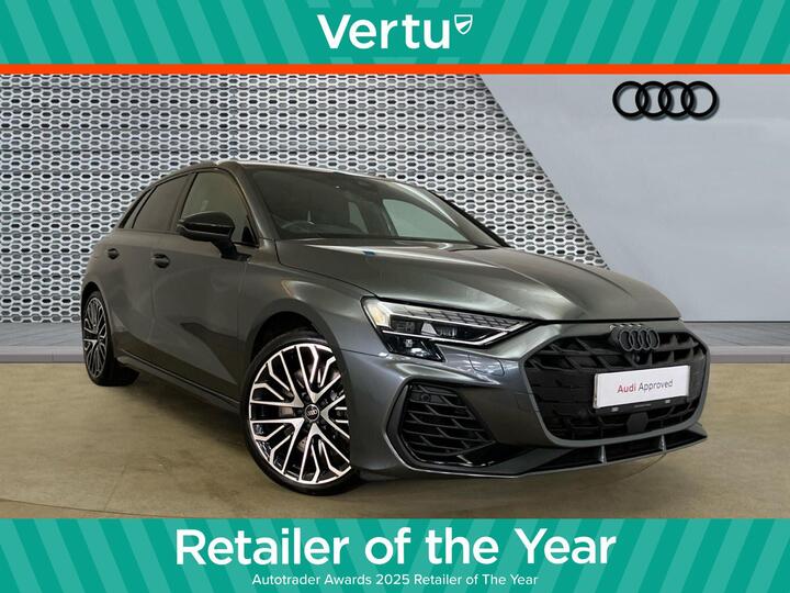 Audi A3 2.0 TFSI Black Edition Sportback S Tronic Quattro Euro 6 (s/s) 5dr