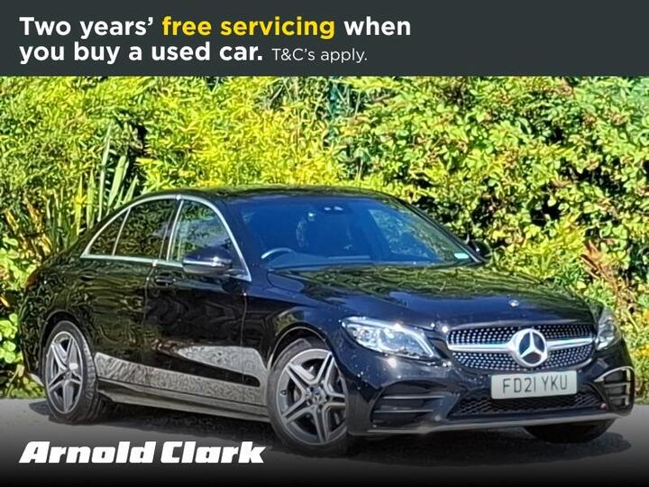 Mercedes-Benz C Class 1.6 C200d AMG Line Edition (Premium) G-Tronic+ Euro 6 (s/s) 4dr