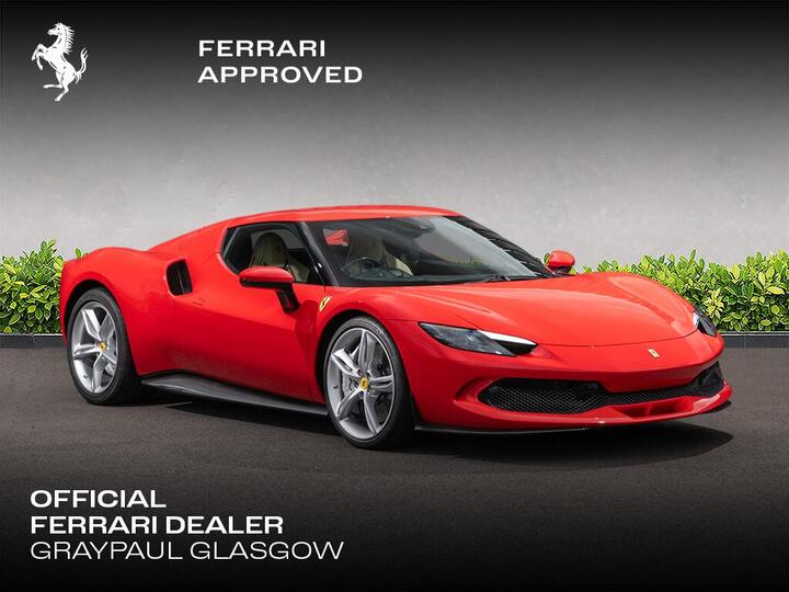 Ferrari 296 GTB 3.0T V6 7.45kWh F1 DCT Euro 6 (s/s) 2dr