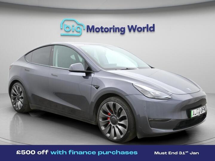 Tesla Model Y (Dual Motor) Performance Auto 4WDE 5dr