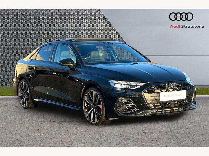 Audi A3 2.0 TFSI Black Edition S Tronic Quattro Euro 6 (s/s) 4dr