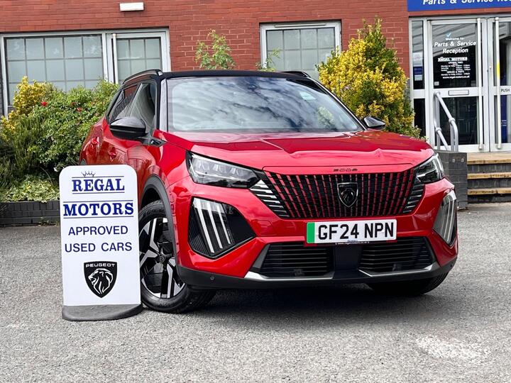 Peugeot E-2008 50kWh GT Auto 5dr (7kW Charger)