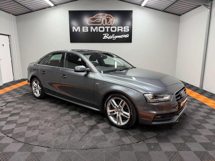 Audi A4 2.0 TDI S Line Quattro Euro 6 (s/s) 4dr (Nav)
