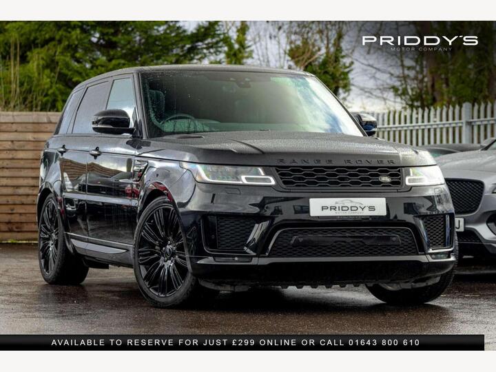 Land Rover RANGE ROVER SPORT 3.0 D300 MHEV HSE Dynamic Black Auto 4WD Euro 6 (s/s) 5dr Land Rover RANGE ROVER SPORT 3.0 D300 MHEV HSE Dynamic Black Auto 4WD Euro 6 (s/s) 5dr