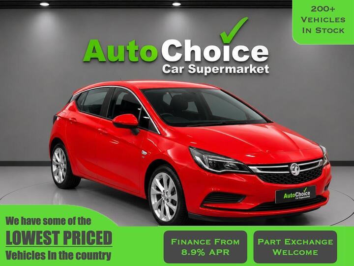 Vauxhall ASTRA 1.0i Turbo EcoFLEX Energy Euro 6 (s/s) 5dr Vauxhall ASTRA 1.0i Turbo EcoFLEX Energy Euro 6 (s/s) 5dr