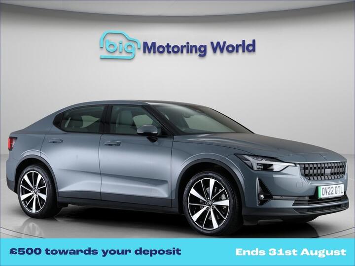 Polestar Polestar 2 Single Motor 69kWh Standard Range Fastback Auto FWD 5dr