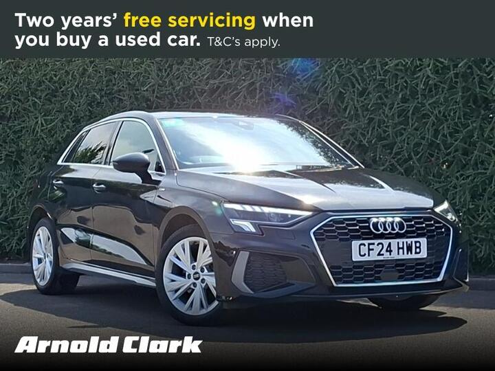 Audi A3 1.4 TFSIe 40 S Line Sportback S Tronic Euro 6 (s/s) 5dr 13kWh