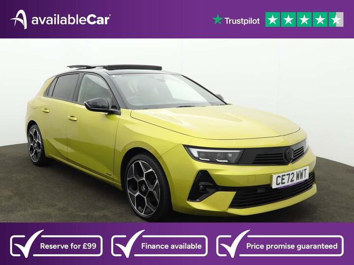 Vauxhall Astra 1.2 Turbo Ultimate Euro 6 (s/s) 5dr