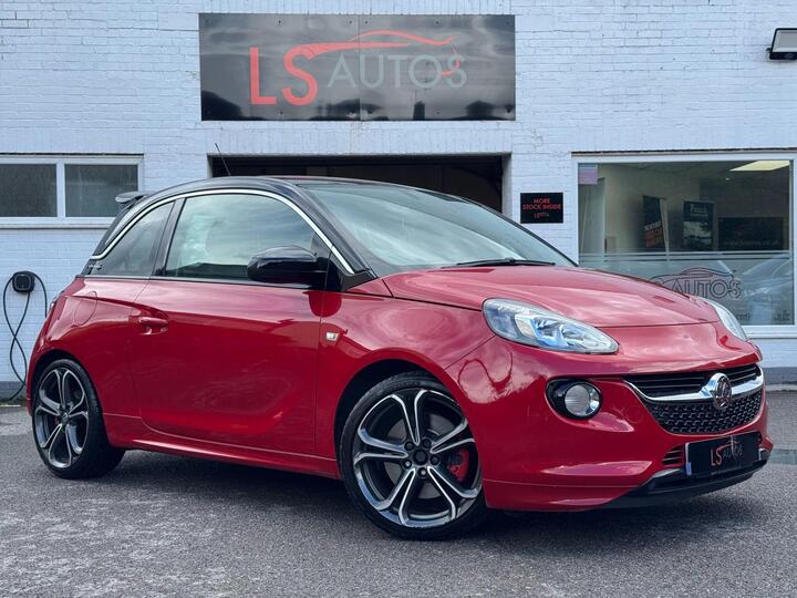 Vauxhall ADAM 1.4i Turbo S Euro 6 (s/s) 3dr Vauxhall ADAM 1.4i Turbo S Euro 6 (s/s) 3dr