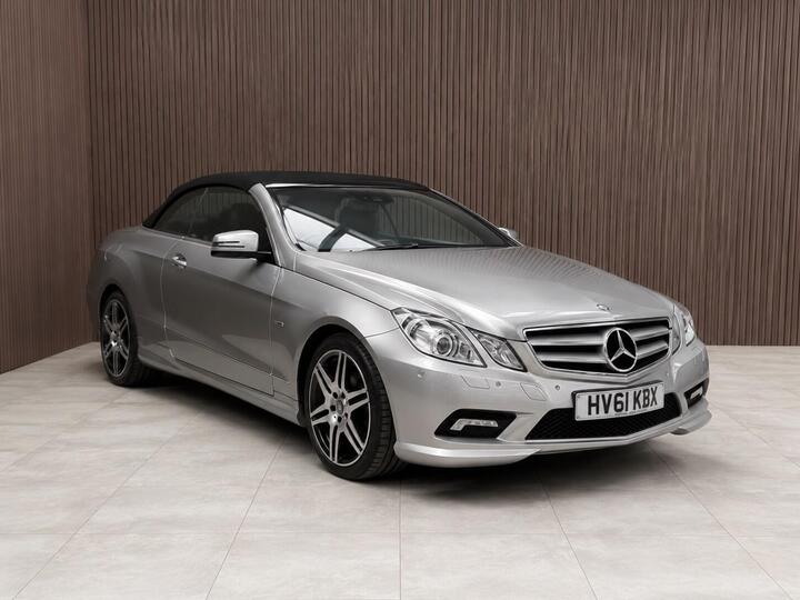 Mercedes-Benz E Class 1.8 E250 BlueEfficiency Sport Cabriolet G-Tronic+ Euro 5 (s/s) 2dr