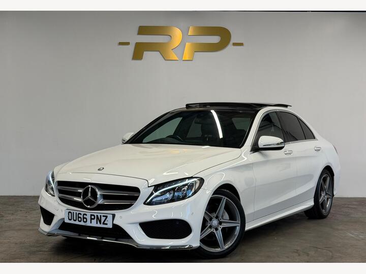 Mercedes-Benz C Class 1.6 C200d AMG Line (Premium) G-Tronic+ Euro 6 (s/s) 4dr