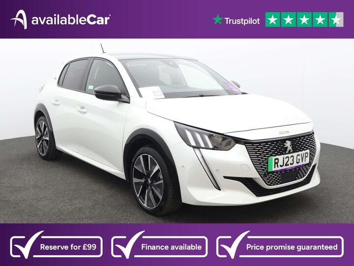Peugeot E-208 50kWh GT Premium Auto 5dr (7kW Charger)