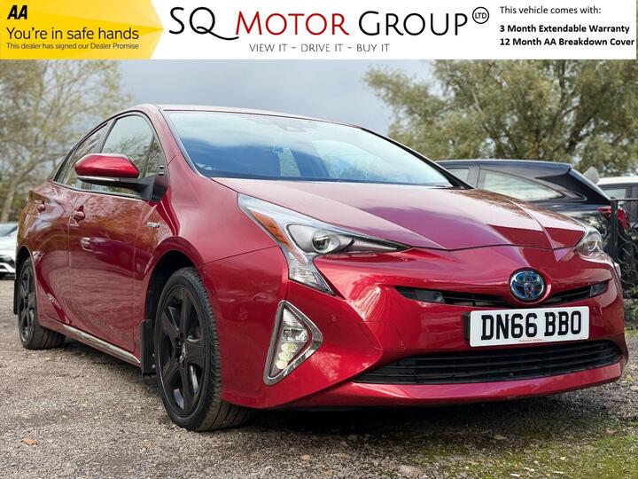 Toyota Prius 1.8 VVT-h Excel CVT Euro 6 (s/s) 5dr (15in Alloy) Toyota Prius 1.8 VVT-h Excel CVT Euro 6 (s/s) 5dr (15in Alloy)