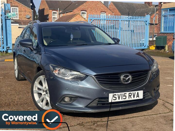 Mazda Mazda6 2.2 SKYACTIV-D Sport Nav Tourer Auto Euro 6 (s/s) 5dr Mazda Mazda6 2.2 SKYACTIV-D Sport Nav Tourer Auto Euro 6 (s/s) 5dr
