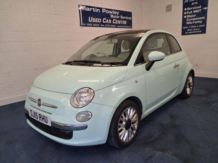 Fiat 500 1.2 Lounge Euro 6 (s/s) 3dr
