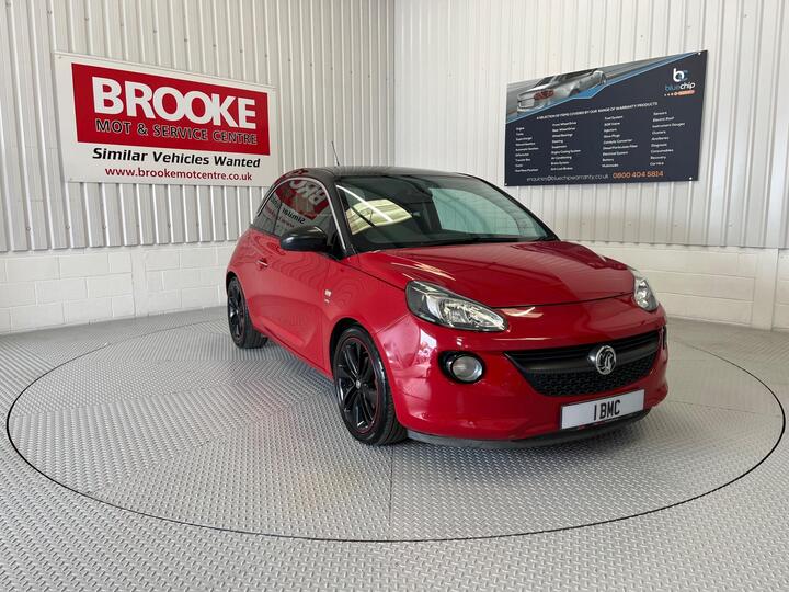 Vauxhall ADAM 1.2i GLAM Euro 6 3dr