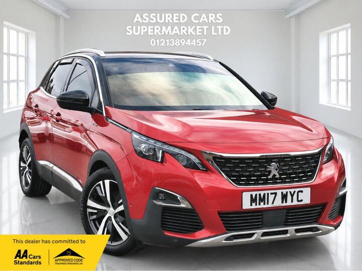 Peugeot 3008 1.6 BlueHDi GT Line Euro 6 (s/s) 5dr