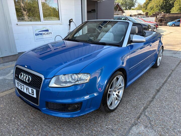 Audi RS4 Cabriolet 4.2 Quattro 2dr